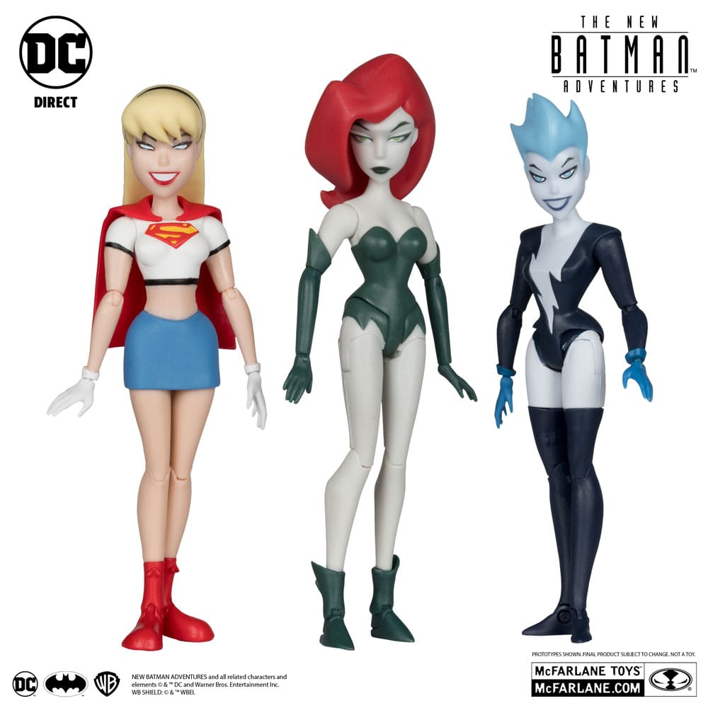 The New Batman Adventures DC Direct Actionfiguren 3er-Pack Girls´ Night Out (Gold Label) 15 cm