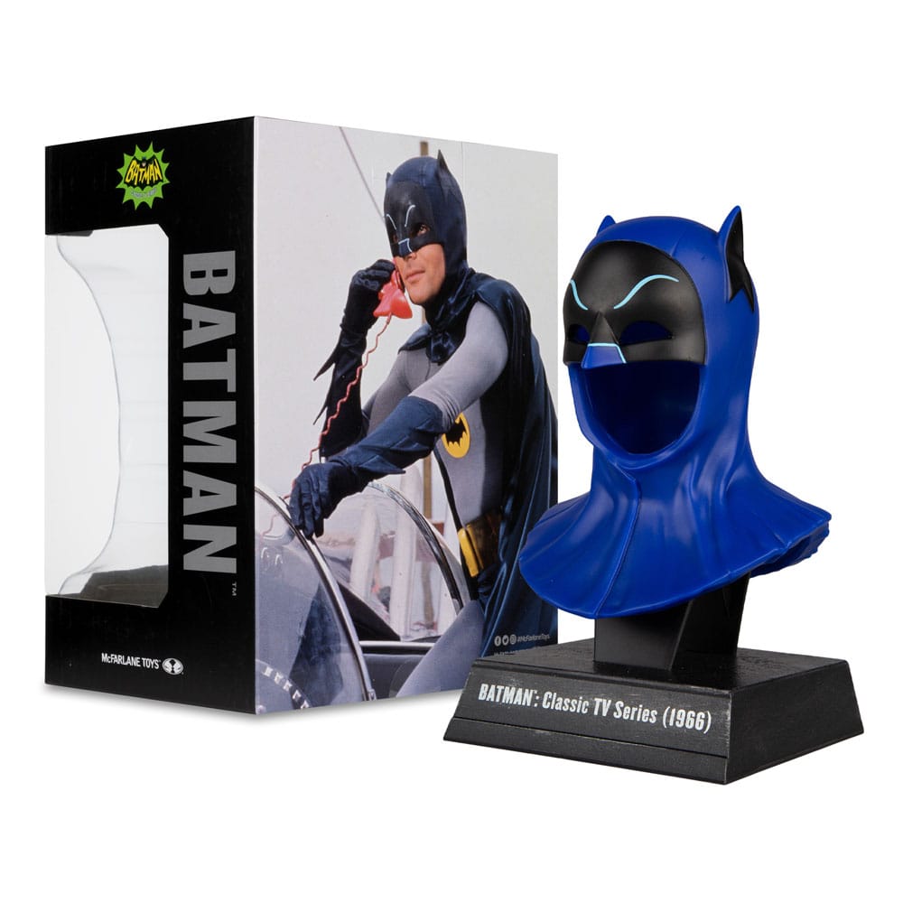 Batman 1966 DC Direct Mini-Replik 1/3 Batman Maske 17 cm