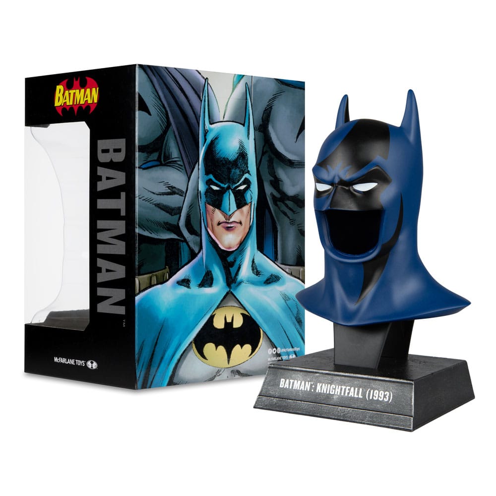 Batman: Knightfall DC Direct Mini-Replik 1/3 Batman Maske 19 cm