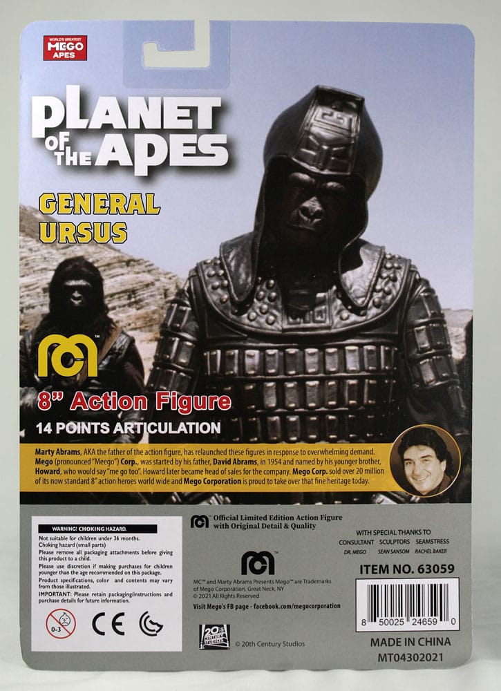 Planet der Affen Actionfigur General Ursus 20 cm