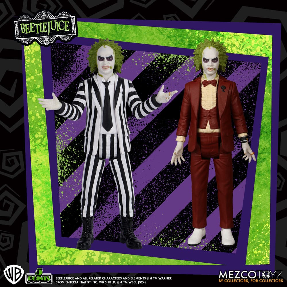 Beetlejuice 5 Points Actionfiguren 10 cm Sortiment (14)