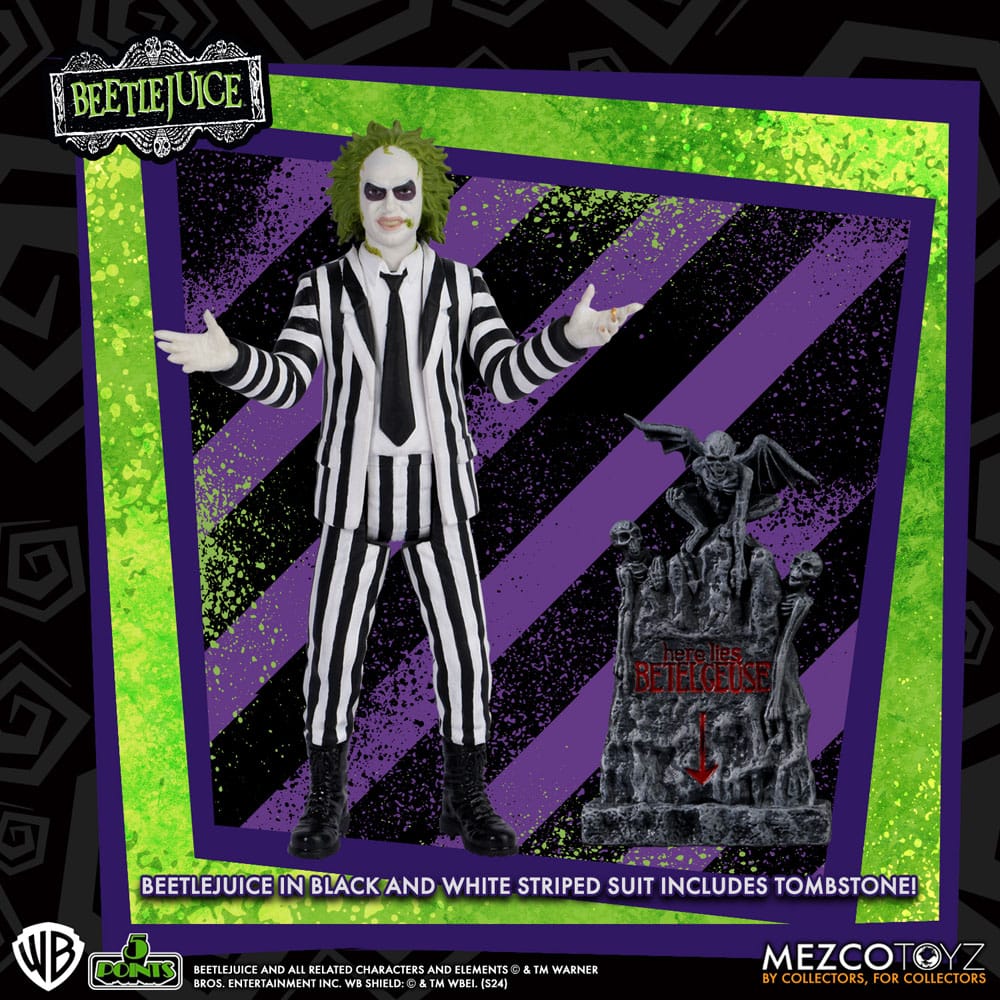 Beetlejuice 5 Points Actionfiguren 10 cm Sortiment (14)