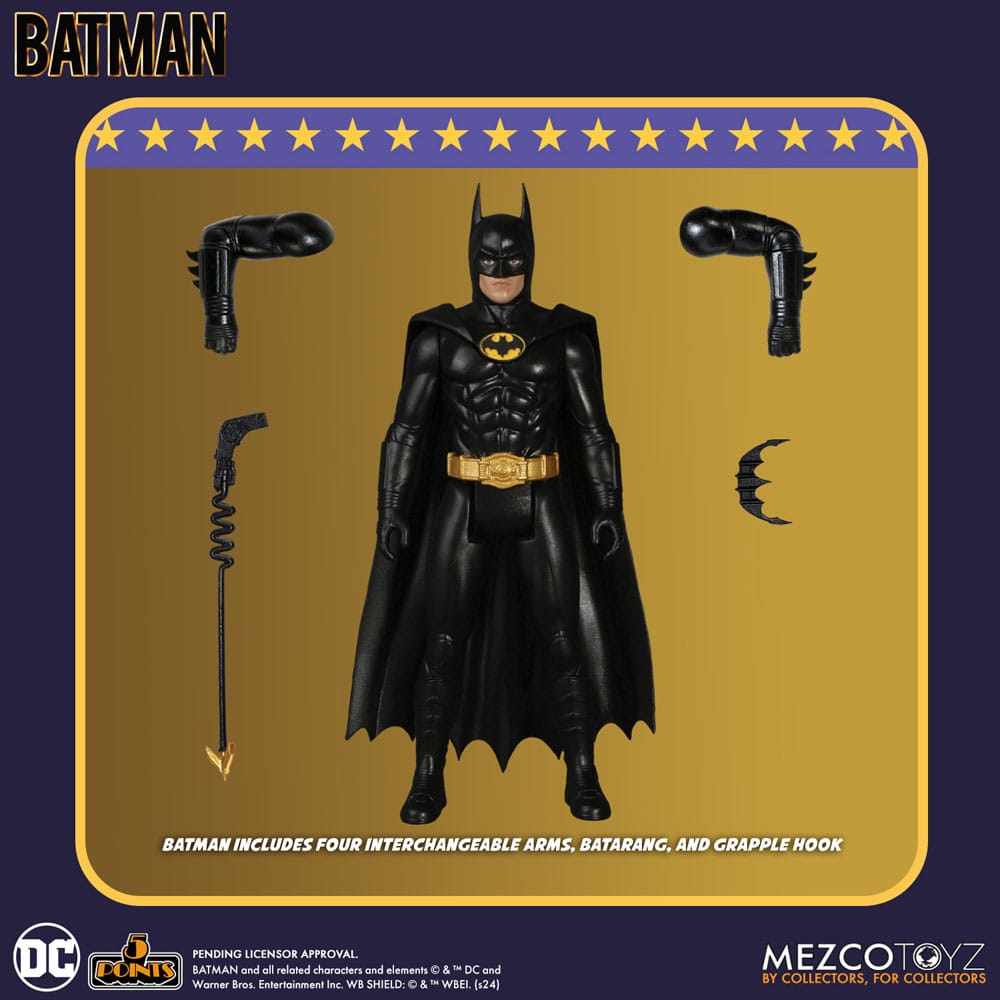 Batman (1989) 5 Points Actionfiguren 9 cm Sortiment (24)