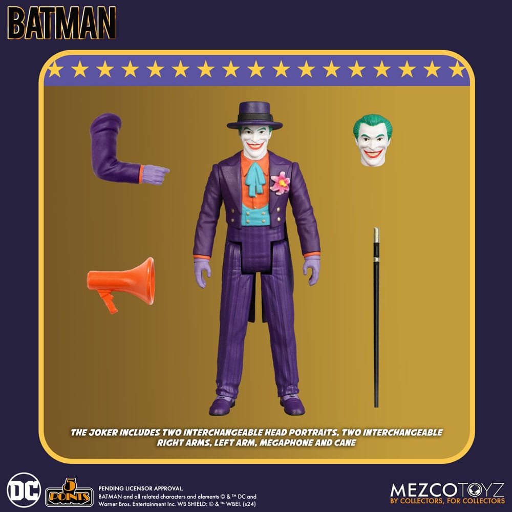 Batman (1989) 5 Points Actionfiguren 9 cm Sortiment (24)