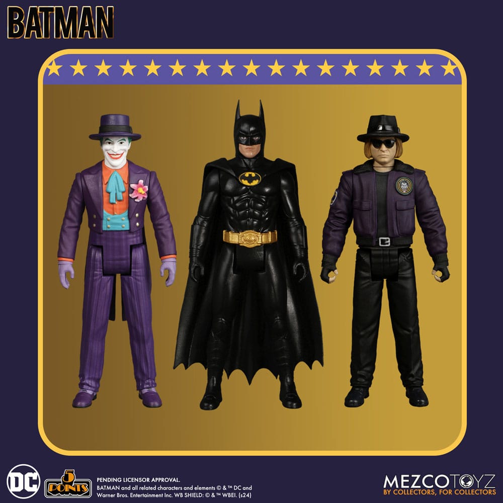 Batman (1989) 5 Points Actionfiguren 9 cm Sortiment (24)