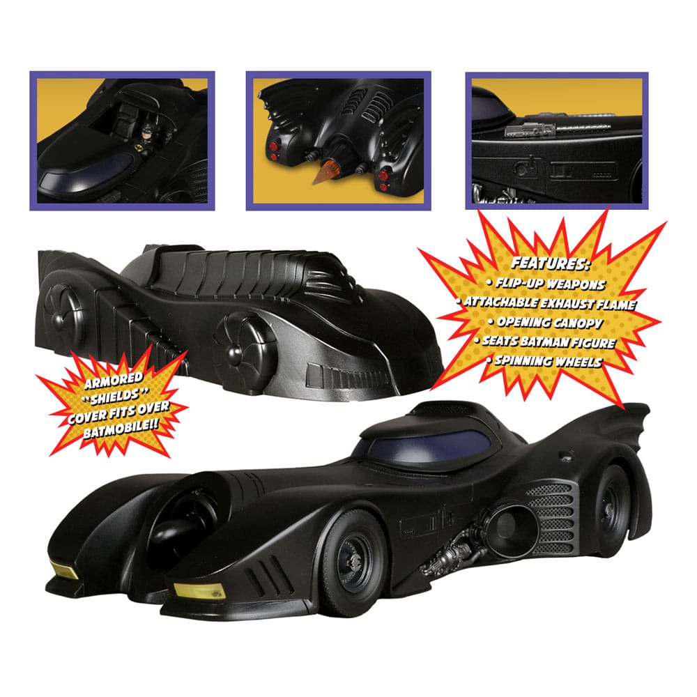 Batman (1989) 5 Points Fahrzeug Batmobile