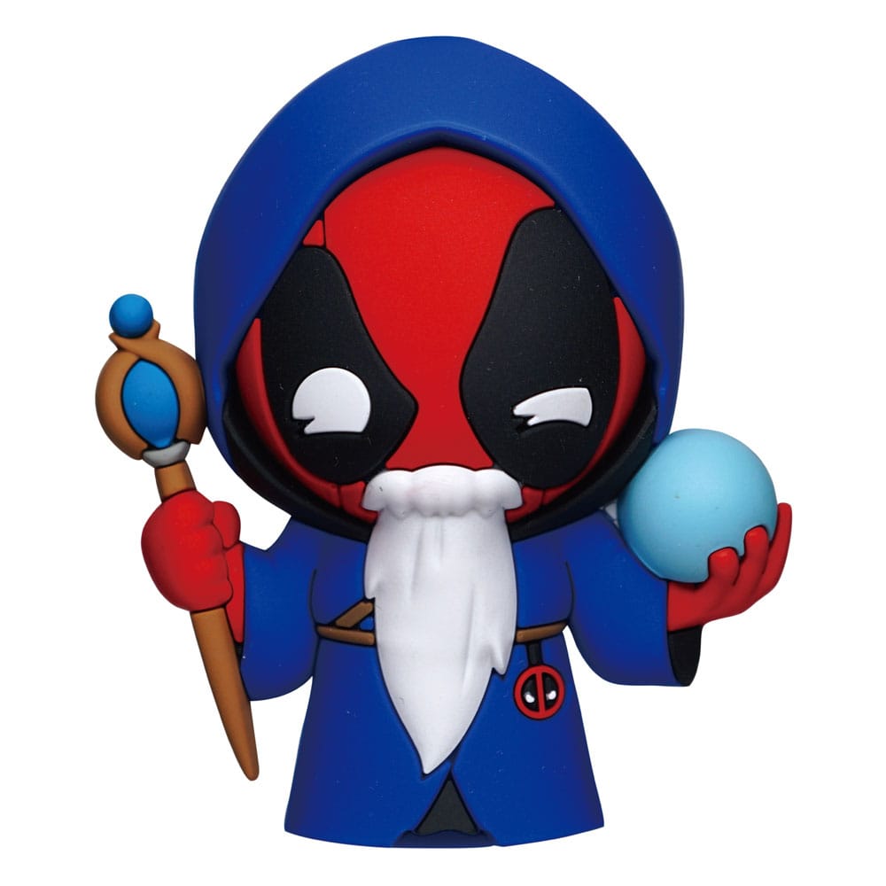 Marvel Relief-Magnet Deadpool Wizard