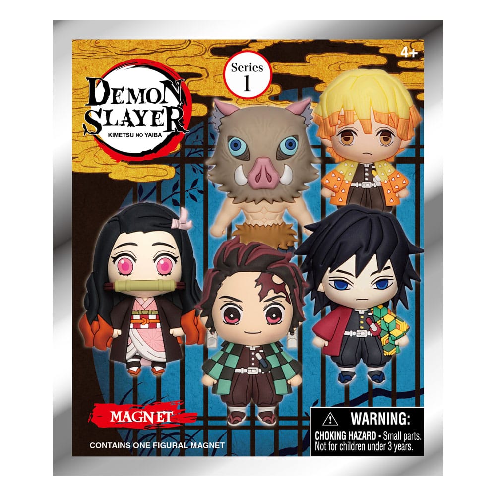 Demon Slayer: Kimetsu no Yaiba Relief-Magnete Series 1 Display (12)