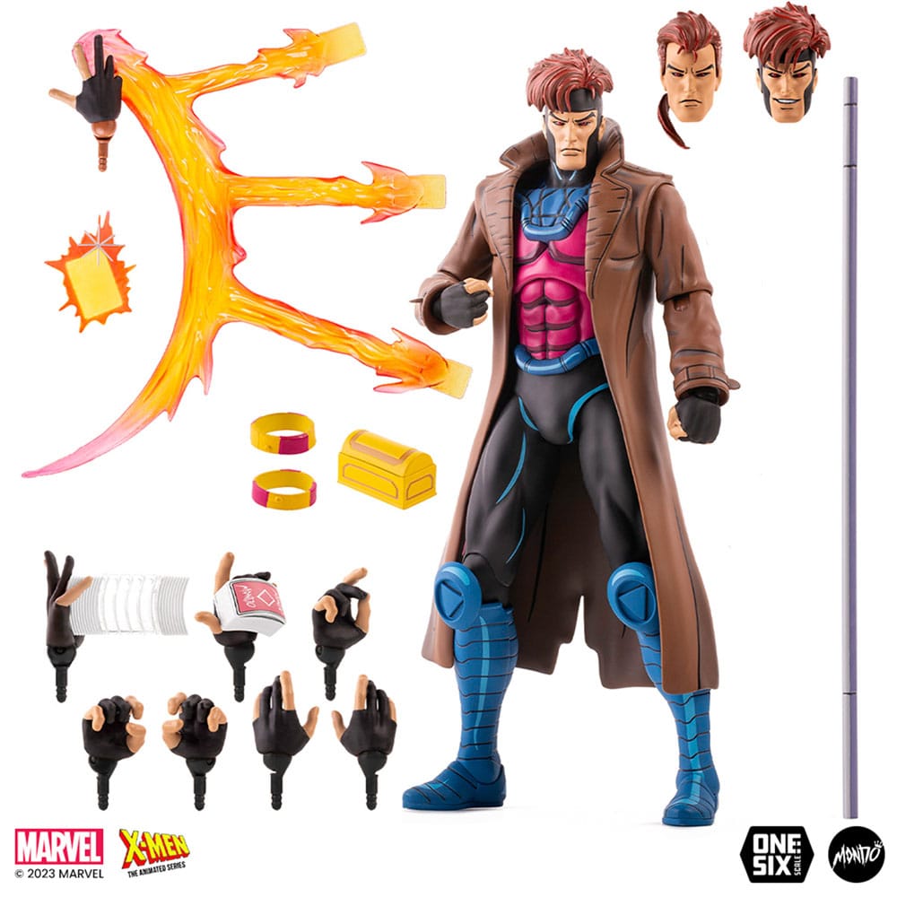 X-Men: The Animated Series Actionfigur 1/6 Gambit 30 cm