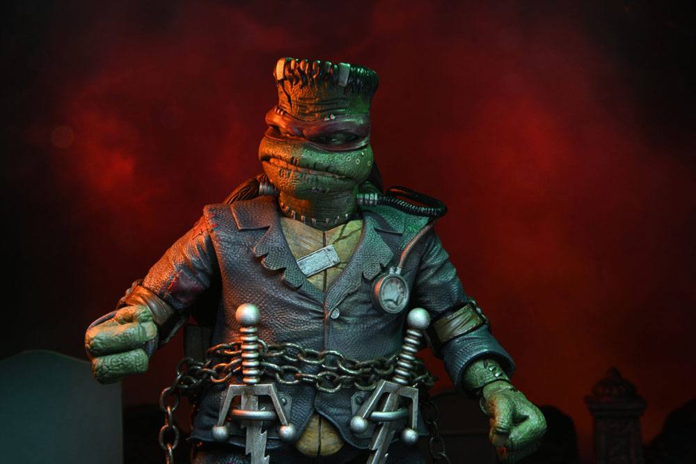 Universal Monsters x TMNT Actionfigur Ultimate Raphael as Frankenstein's Monster 18 cm