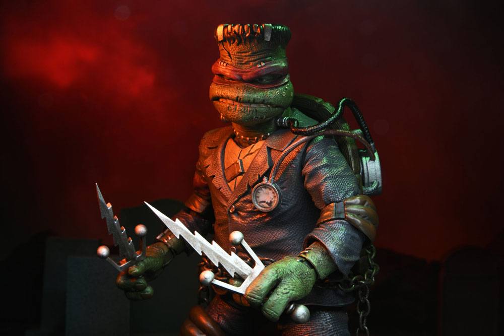 Universal Monsters x TMNT Actionfigur Ultimate Raphael as Frankenstein's Monster 18 cm