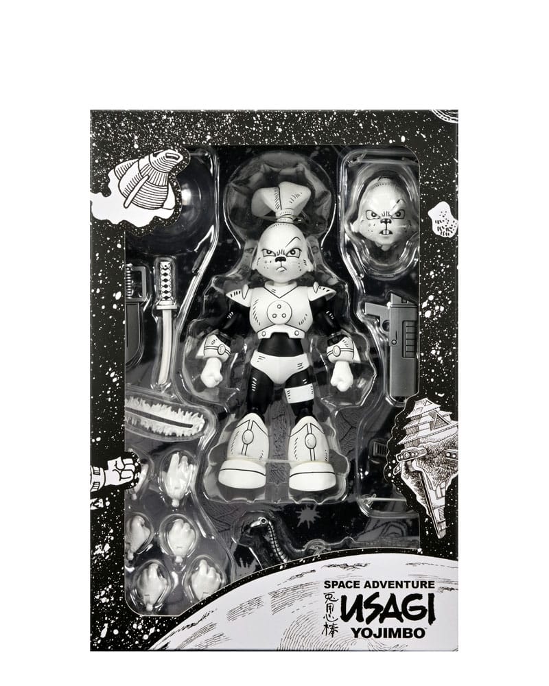 Usagi Yojimbo Actionfigur Space Usagi Yojimbo Black & White Figure 18 cm