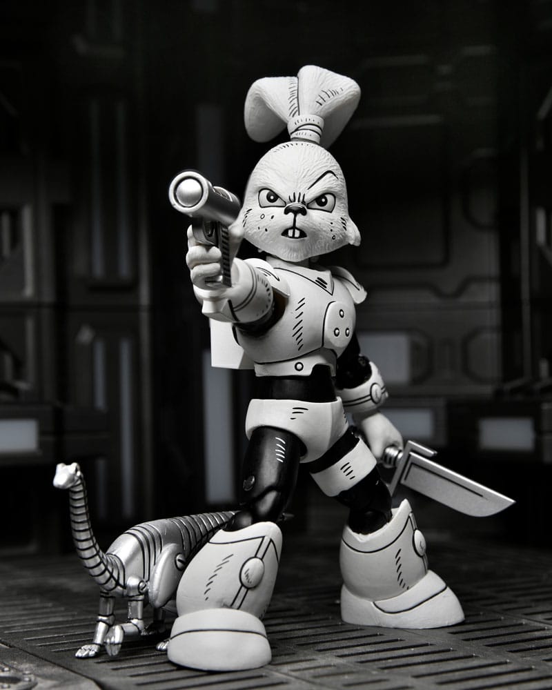 Usagi Yojimbo Actionfigur Space Usagi Yojimbo Black & White Figure 18 cm