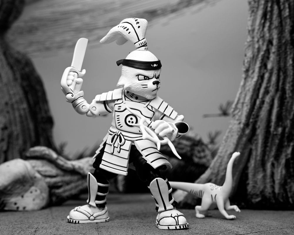 Usagi Yojimbo Actionfigur Samurai Usagi Yojimbo Black & White Figure 18 cm