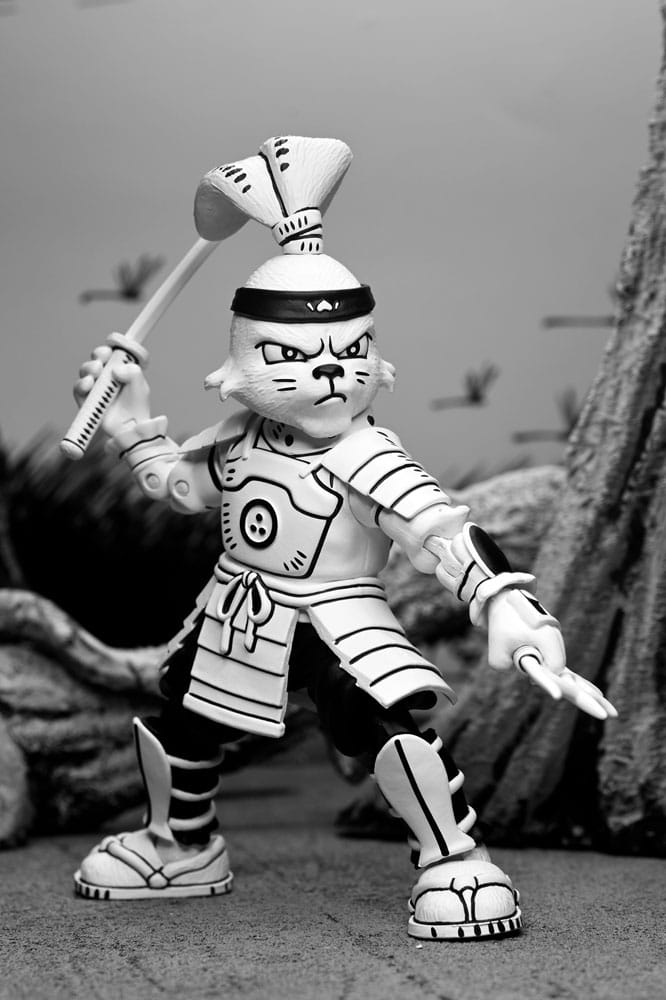 Usagi Yojimbo Actionfigur Samurai Usagi Yojimbo Black & White Figure 18 cm