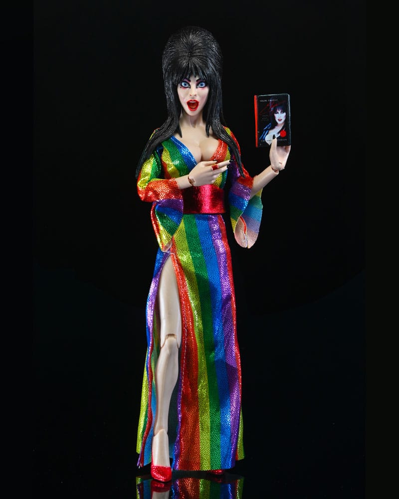 Elvira, Mistress of the Dark Clothed Actionfigur Over the Rainbow Elvira 20 cm