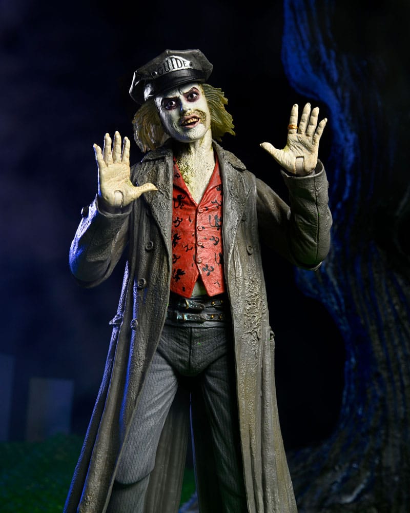 Beetlejuice 1988 Ultimate Actionfigur Beetlejuice: Tour Guide The Bio-Exorcist 18 cm