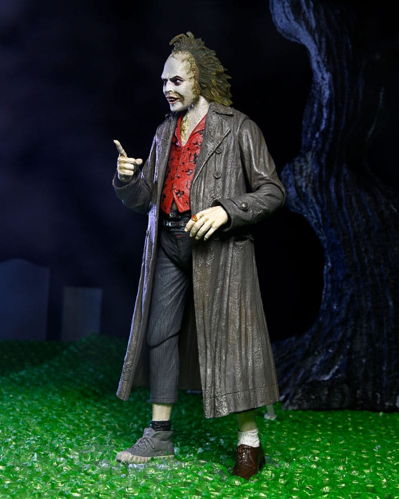 Beetlejuice 1988 Ultimate Actionfigur Beetlejuice: Tour Guide The Bio-Exorcist 18 cm