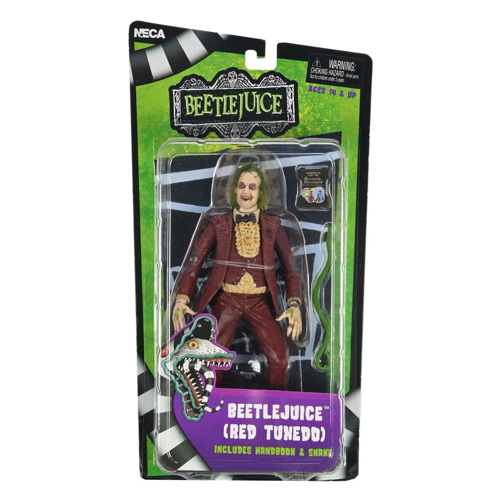 Beetlejuice 1988 Actionfigur Beetlejuice Red Tuxedo 18 cm