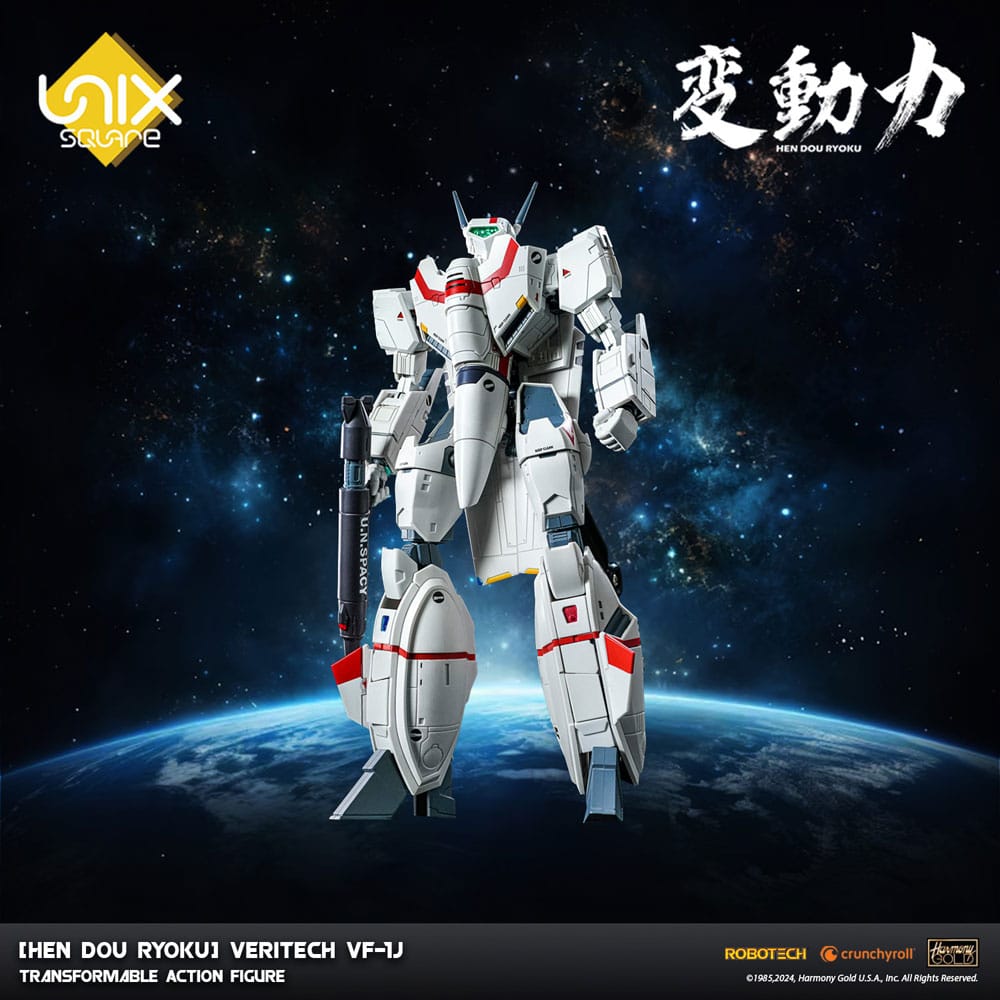 Hen Dou Ryoku Veritech Diecast Actionfigur VF-1J 21 cm     