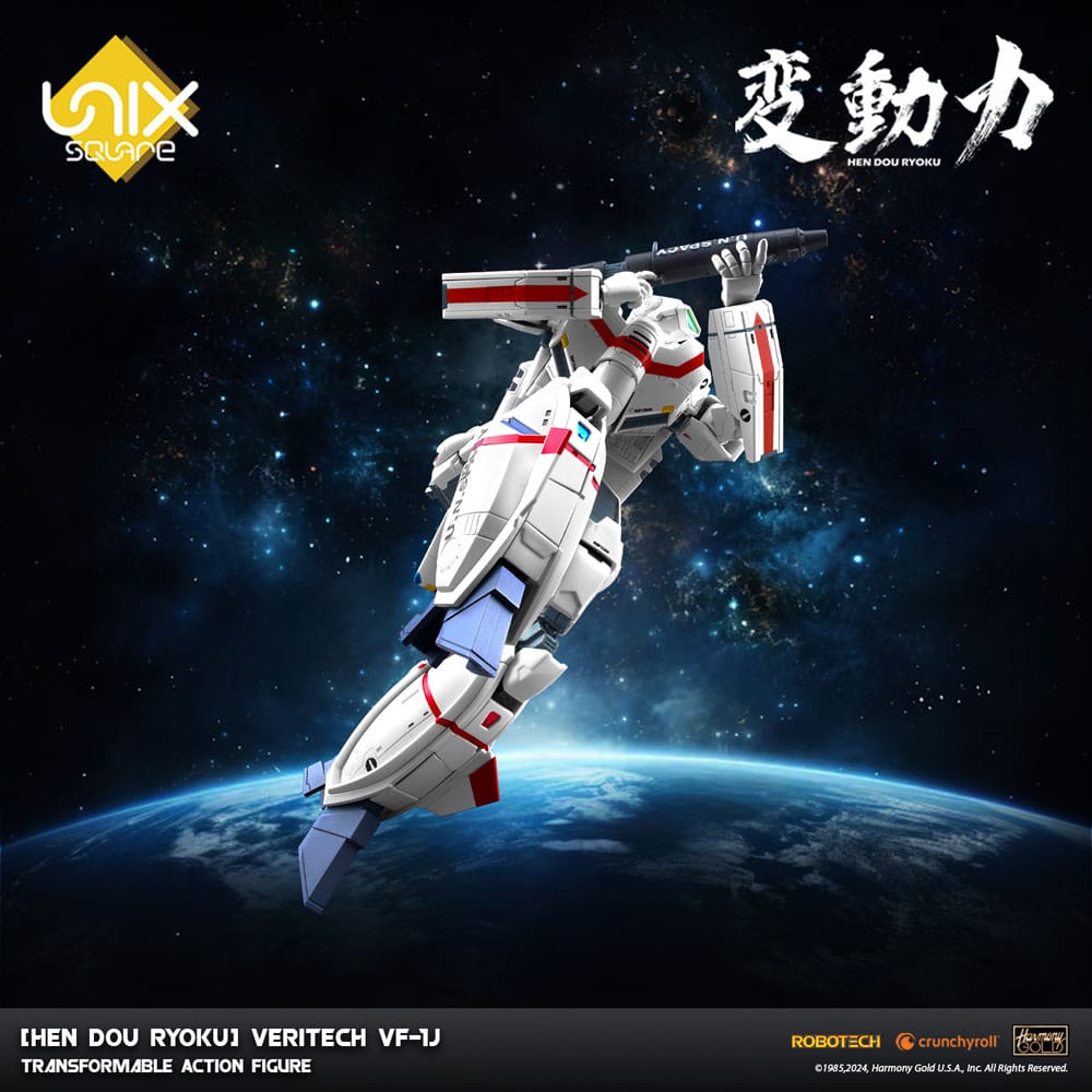 Hen Dou Ryoku Veritech Diecast Actionfigur VF-1J 21 cm     