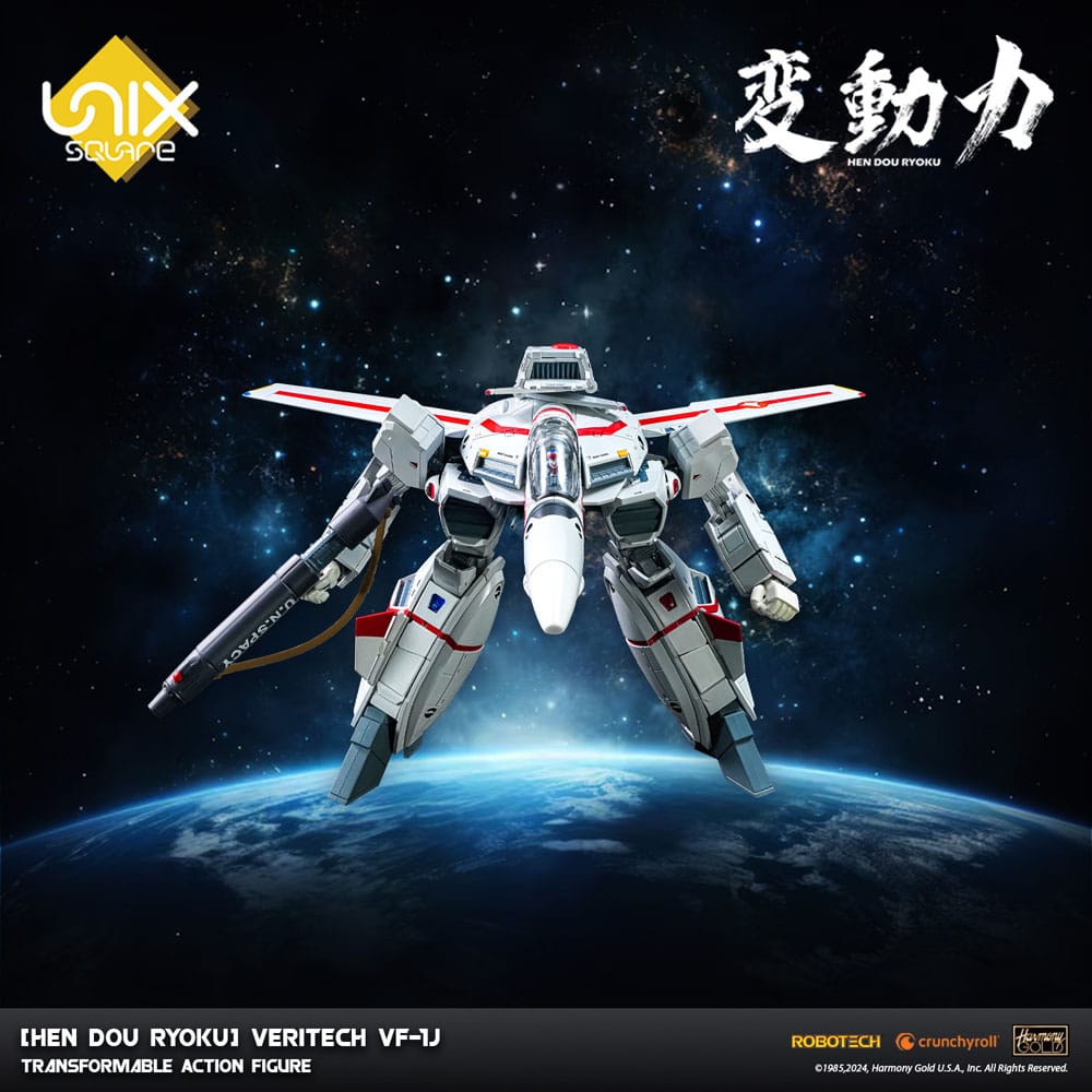 Hen Dou Ryoku Veritech Diecast Actionfigur VF-1J 21 cm     