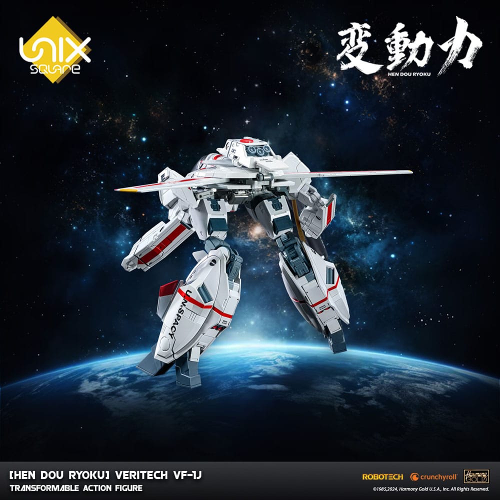 Hen Dou Ryoku Veritech Diecast Actionfigur VF-1J 21 cm     