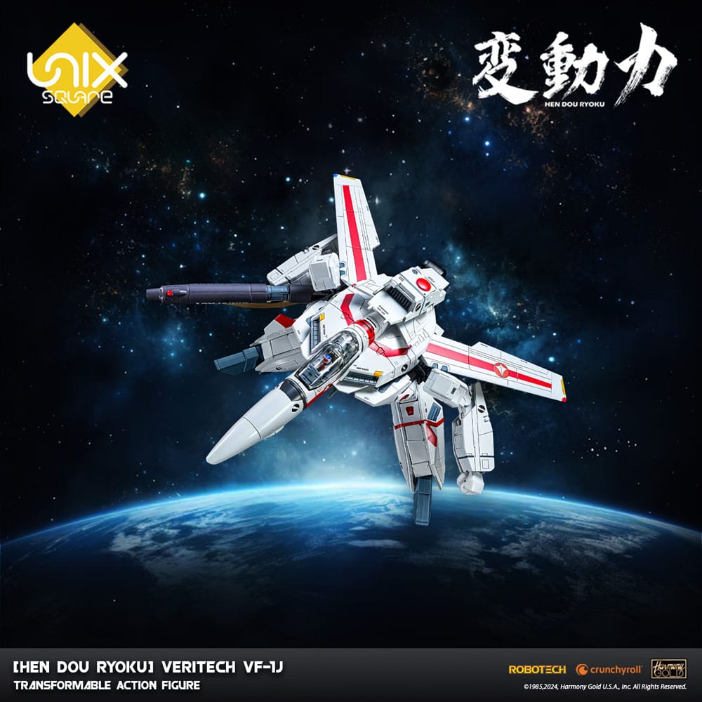 Hen Dou Ryoku Veritech Diecast Actionfigur VF-1J 21 cm     