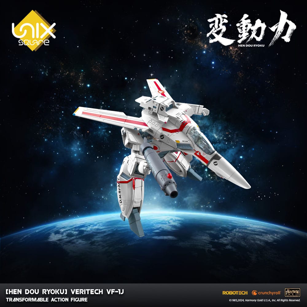 Hen Dou Ryoku Veritech Diecast Actionfigur VF-1J 21 cm     