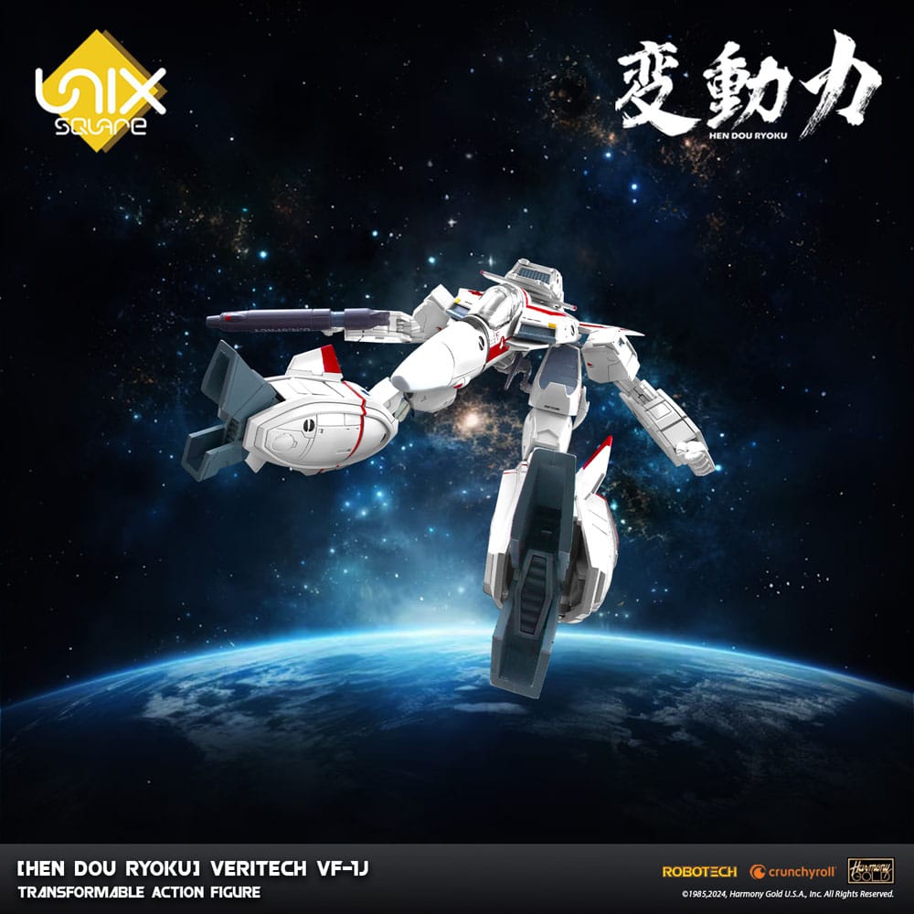 Hen Dou Ryoku Veritech Diecast Actionfigur VF-1J 21 cm     