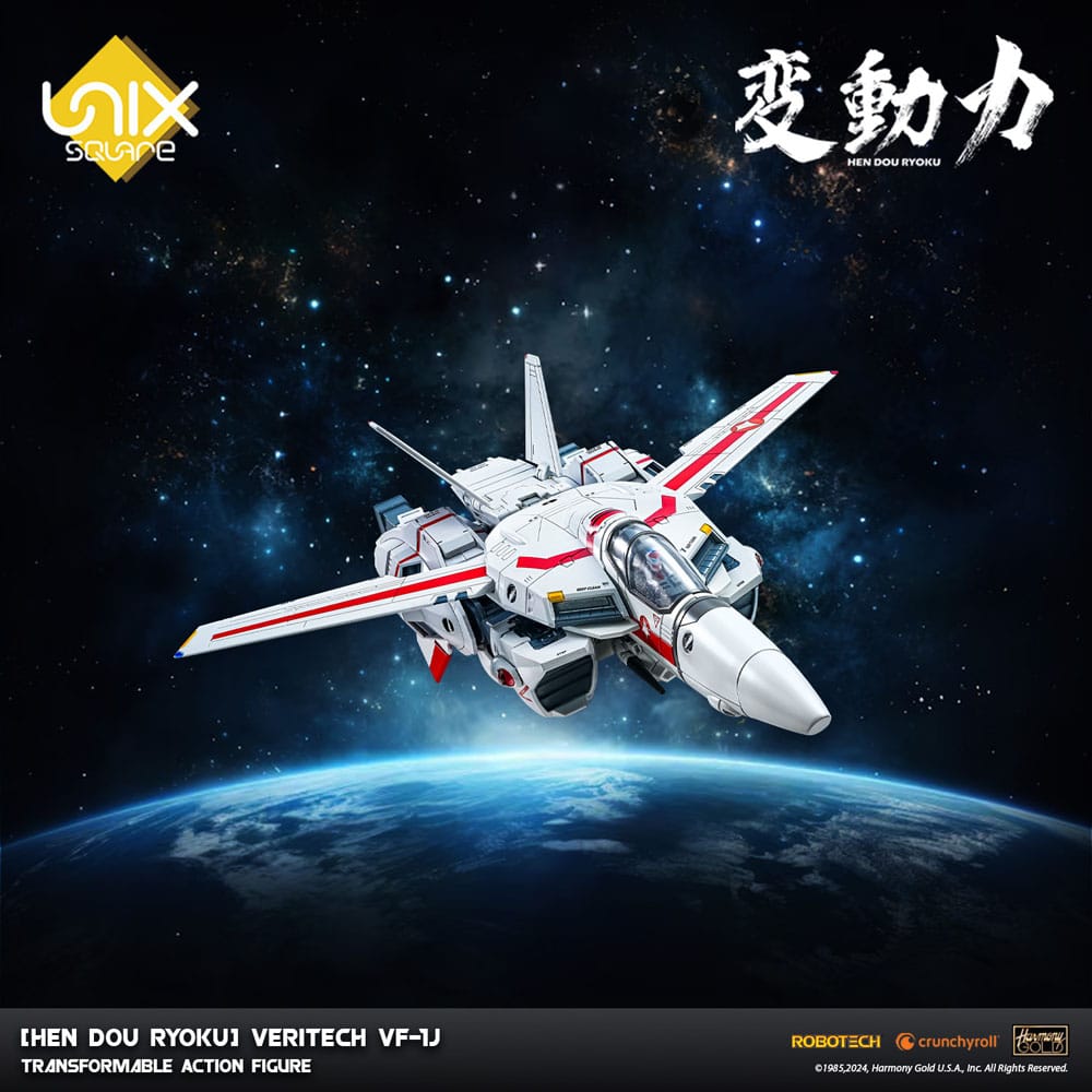 Hen Dou Ryoku Veritech Diecast Actionfigur VF-1J 21 cm     