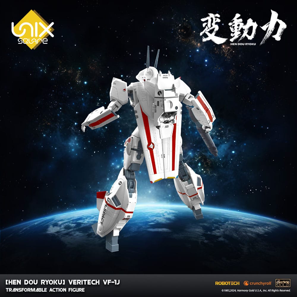 Hen Dou Ryoku Veritech Diecast Actionfigur VF-1J 21 cm     