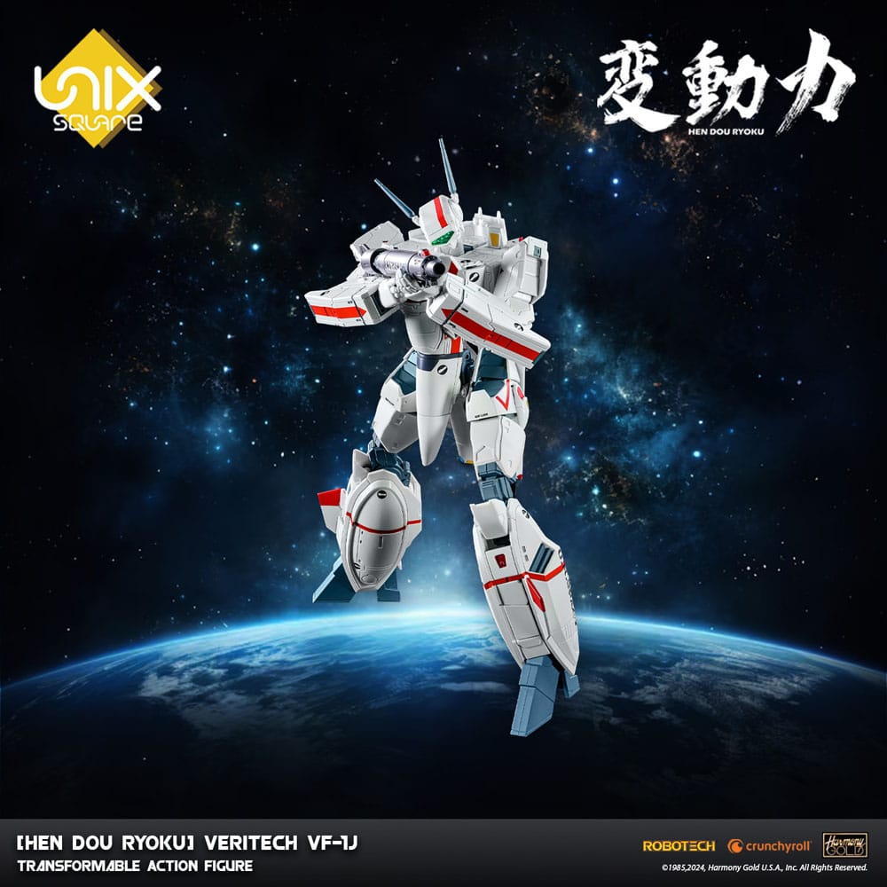 Hen Dou Ryoku Veritech Diecast Actionfigur VF-1J 21 cm     