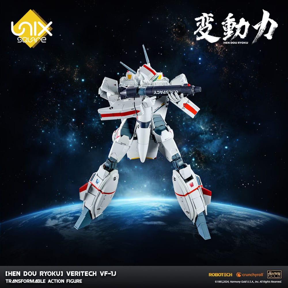 Hen Dou Ryoku Veritech Diecast Actionfigur VF-1J 21 cm     