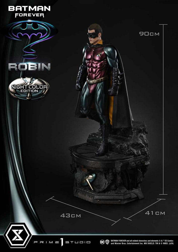 Batman Forever Museum Masterline Series Statue 1/3 Robin Night Color Edition 90 cm