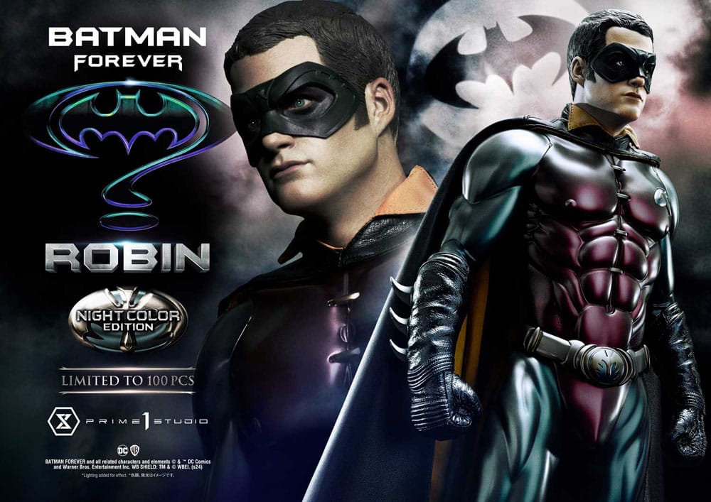 Batman Forever Museum Masterline Series Statue 1/3 Robin Night Color Edition 90 cm