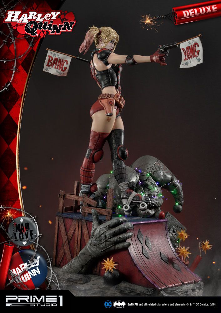 DC Comics Statue Harley Quinn Deluxe Ver. 91 cm