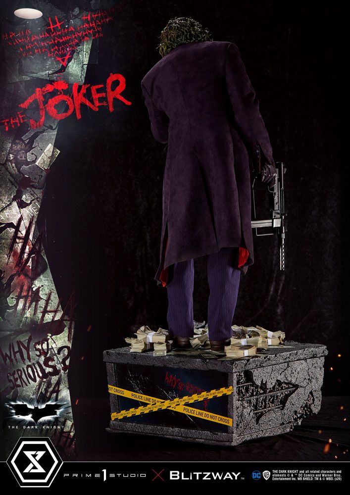 The Dark Knight Statue 1/3 The Joker Bonus Version 72 cm