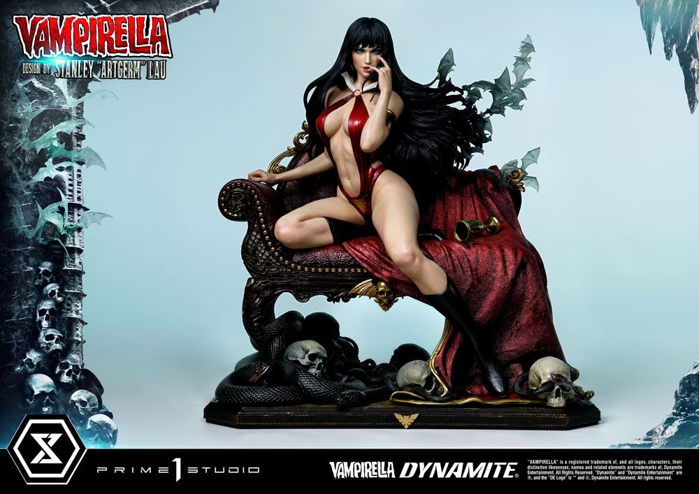 Dynamite Entertainment Statue 1/3 Vampirella Design by Stanley Artgerm Lau Bonus Version 55 cm