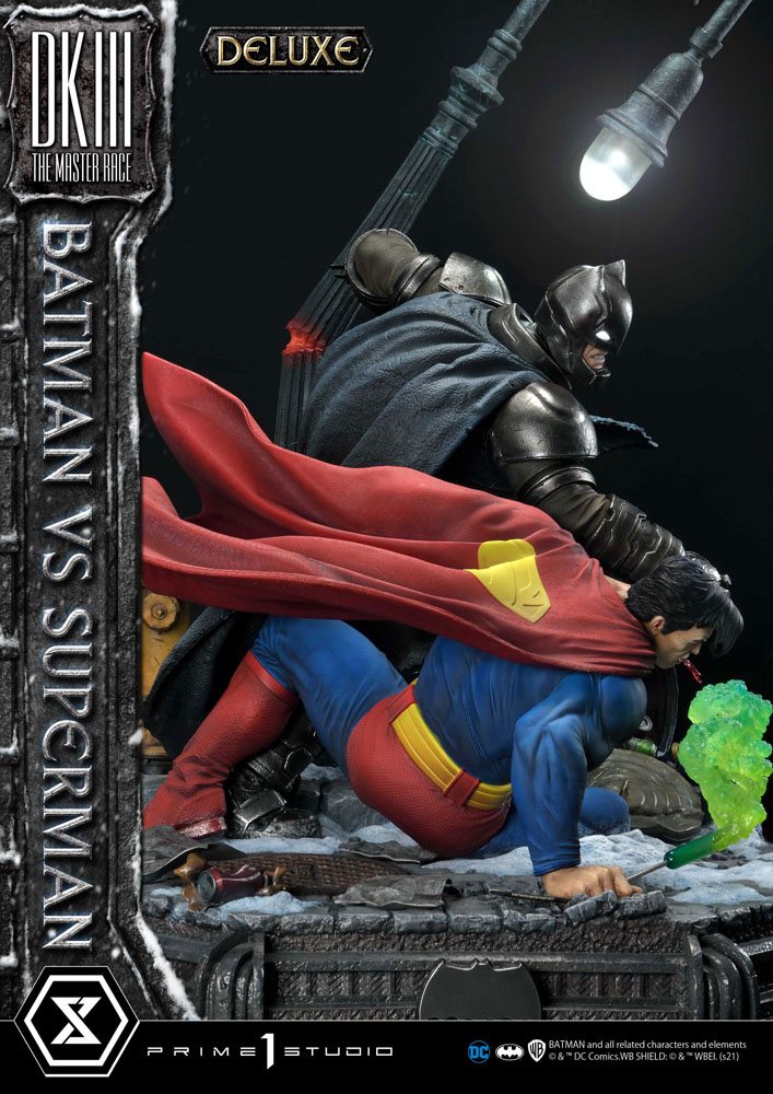 DC Comics Statue Batman Vs. Superman (The Dark Knight Returns) Deluxe Bonus Ver. 110 cm