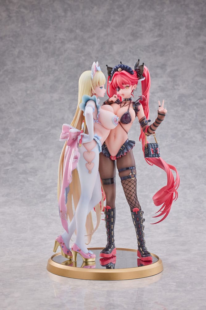 Original Character PVC Statuen 1/5 Stella & Sadie Illustrated by Mendokusai 31 cm