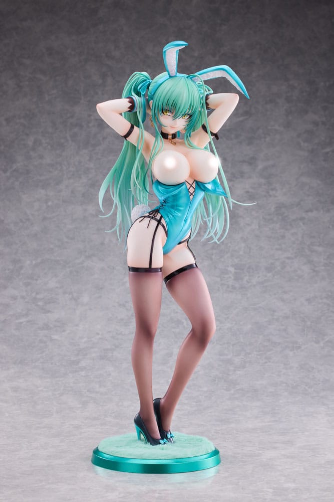 Original Character PVC Statue 1/4 Green Twin Tail Bunny-chan 43 cm