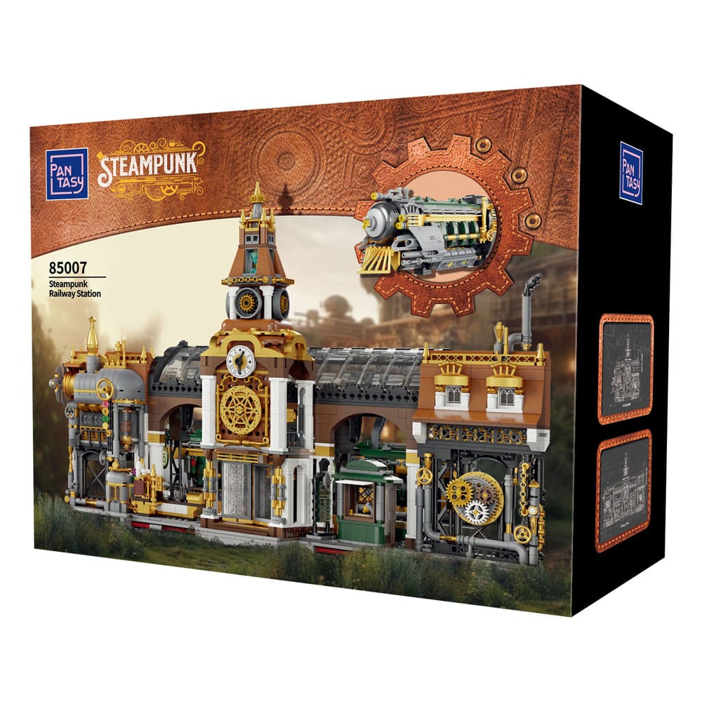 Original-Steampunk Series Bauset Steampunk Railway Station 36 cm        