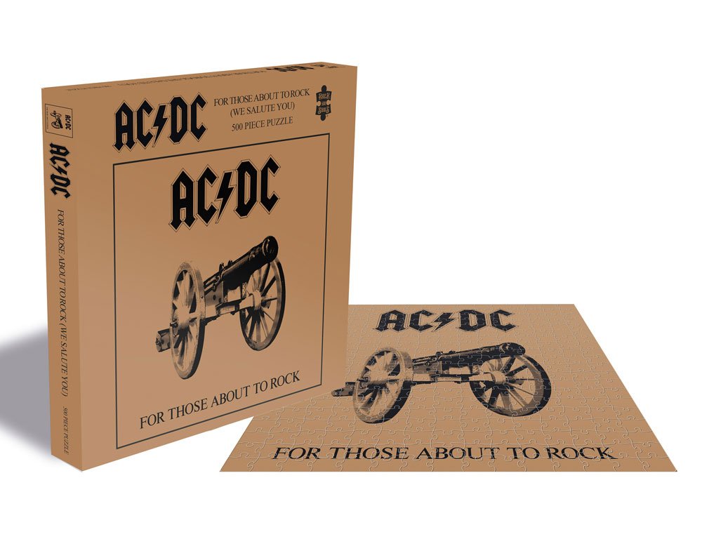 AC/DC Rock Saws Puzzle For Those About To Rock (500 Teile)