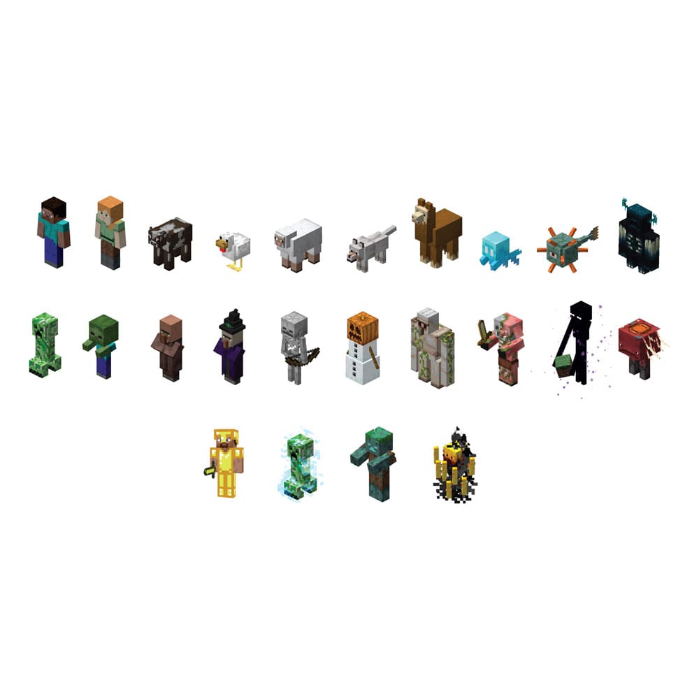 Minecraft 3D-Toppeez 6cm Sortiment (24)