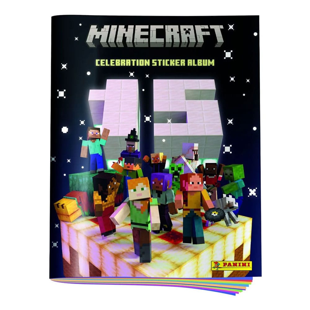 Minecraft Sticker Collection Album 15th Anniversary Celebration *Deutsche Version*