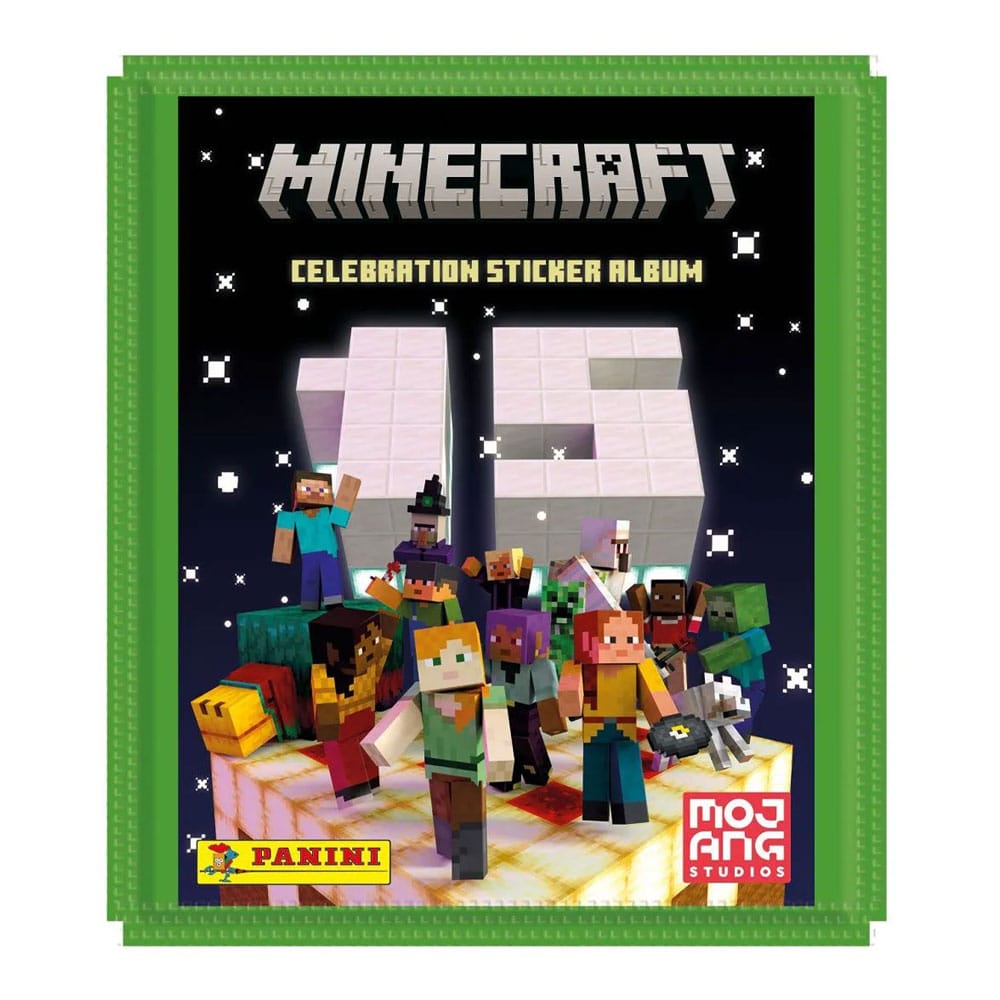 Minecraft Sticker Collection Eco-Blister 15th Anniversary Celebration *Deutsche Version*