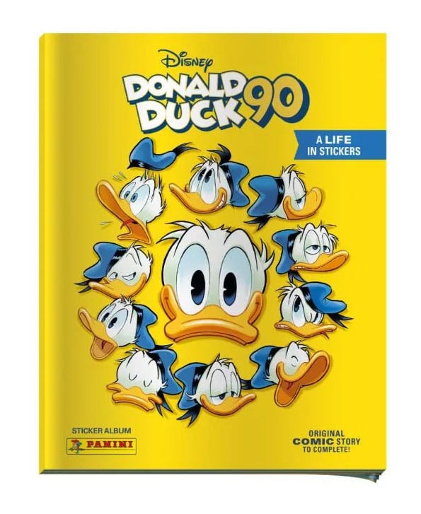 Donald Duck 90 Sticker & Trading Card Collection Album *Deutsche Version*