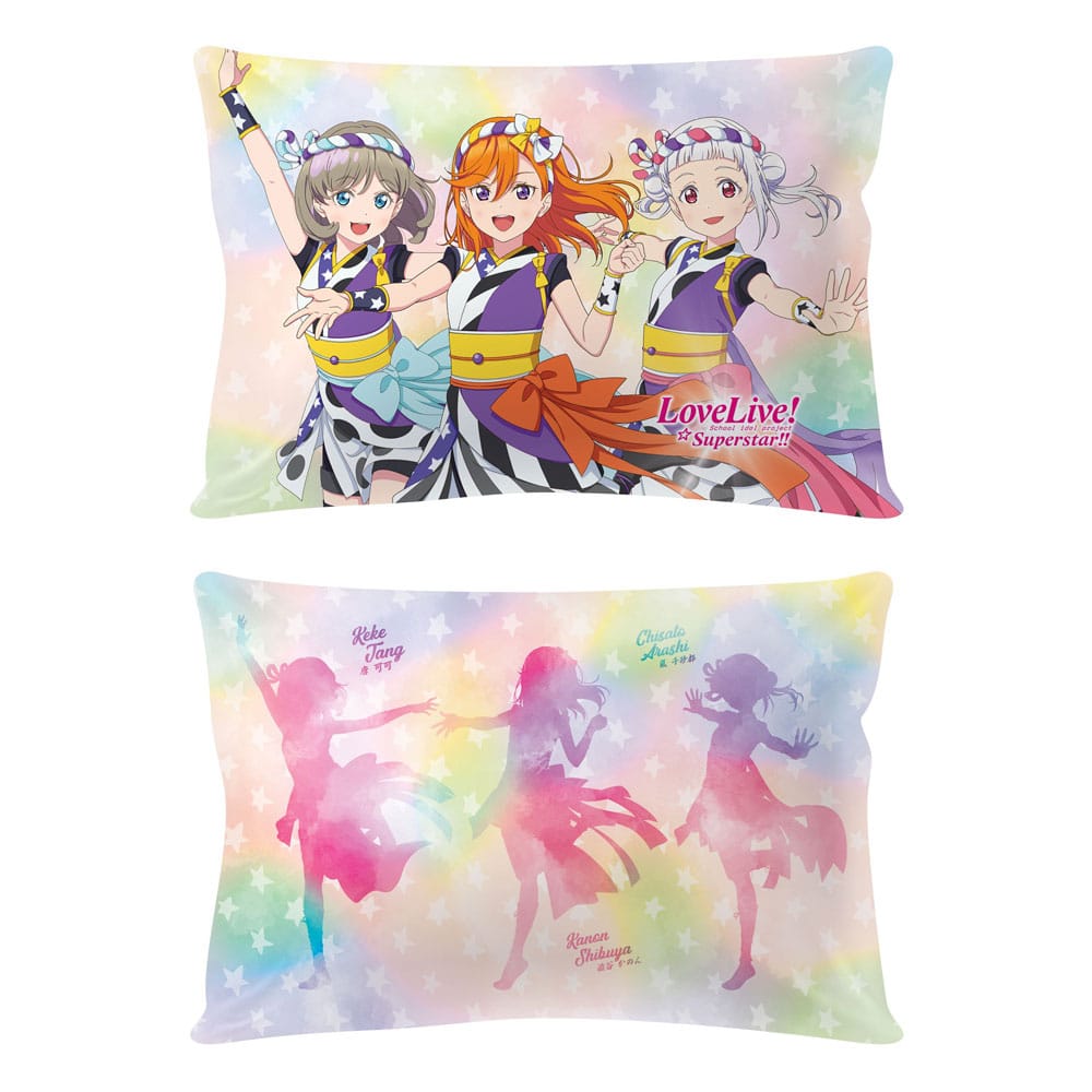 Love Live! Superstar!! Kissen Keke, Kanon, Chisato 50 x 35 cm