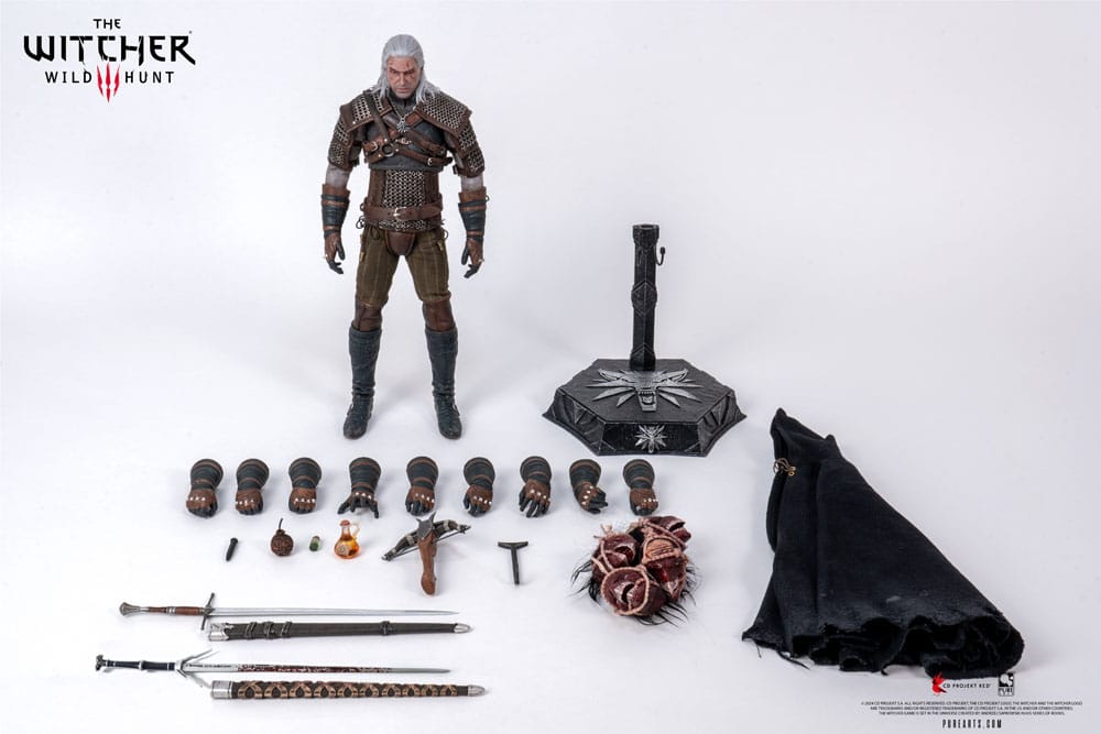 The Witcher 3: Wild Hunt Actionfigur 1/6 Geralt of Rivia 30 cm